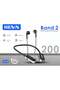 Bluetooth Headset Neckbands, Bluetooth V5.4, 30H Battery, 200 Days Standby, Noise Reduction Earphones , black - 2