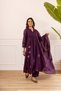 Mul Chanderi Gathered Anarkali Kurta Set for Women | Kurta Pant Dupatta Set | Ethnic Indian Wear | Indian Traditional Wear | Festive & Party Wear