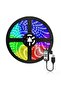 5M RGB LED Strip Light with Remote & Bluetooth App Control | 150 SMD 5050 LEDs USB Powered Flexible LED Rope Light with 16+ Modes, Music Sync, Waterproof Design for TV Backlight, Gaming Room - 7