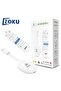 Android TV Stick 16.0 8K Ultra HD Streaming Device with Voice Remote, WiFi 6, Bluetooth 5.4, Quad-Core Processor, 2GB RAM 16GB ROM, HDR10+, Dolby Audio, Chromecast, Smart Media Player