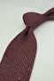 Burgundy Classic Linen Tie Kk13881 - 4