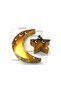 Exquisite Star and Moon Decorative Ornaments Storage Box for Daily Necessities Iron Dried Fruit Tray Storage Tray - 3