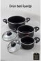 Premium 3-Piece Black Granite Cookware Set – Your New Favorite for the Kitchen!