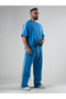 Blue Striped Men's Suit Coc3296
