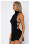 Women's Black Miami Shorts Blouse Set 5430 - 6
