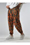 Floral Patterned Wrinkled Men's Jogger Pants Coc3294 - 2