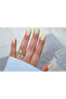 Yzk544 Gold Adjustable Ring with Stone in Burgu Form