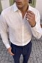 Adra Premium 100% Cotton Regular Fit White Men's Shirt - 3