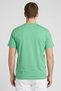 Jeans Men Crew Neck Short Sleeve Brand Logo T-Shirt, Green - 4