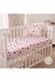 Anne Yani Park Crib Rubberized Sheet Muslim Fabric% Cotton