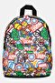 Kids Boy Allover Print Backpack, Multicolor
