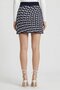 Women Knitted Mini Skirt, Multicolor - 4