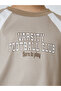 Boys Beige Graphic T-Shirt And Shorts Set - 4