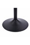 360° Swivel Cafe Bar Stool Chair Adjustable Counter Height with Backrest (Black) - 5