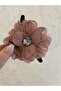 Premium Acrylic Bone Hairpin Buckle with Stone Zircon, Shiny and Durable, Automatic Clamping Hair Accessory - 3