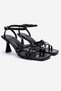 Women's Thin Heeled Shoes with Piping Detail Jales Black - 3