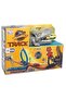 Crocodile Crossing Play Set 17 Piece Ramp Car Racing Track Play Set with Launching Mechanism - 3