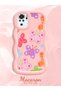 Poco M5S Compatible Case Camera Protector Pink Silicone Couple Phone Case Butterfly Pattern - 2