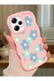 Redmi Note 12 Pro 5g Compatible Case Camera Protector Pink Silicone Couple Phone Case Floral Pattern