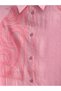 Linen Shirt with Embroidery Detail - 3