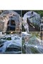 (eb25)Stretchy Spider Web Decorations with 100 Extra Fake Spiders,1000 square feet Spooky Stretchy Cobwebs for Home Yard Indoor Outdoor Party Yard Haunted House (White) - 6