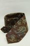 Brown Shawl Pattern Italian Silk Tie İk2508 - 5