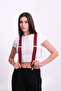 Women's Burgundy Trouser Hanger - 5