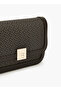 Monogram Print Crossbody Bag with Detachable Strap - 5