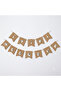 Kraft Silver Happy Birthday Gilded Banner - Designed to Make Special Occasions Even More Special for Parties, Birthdays, Bride-To-Be - 4