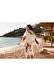 Women's Bamboo Kimono Robe Standard Size, Summer Beach Bathrobe, Lightweight and Breathable Fabric, 4 Patterns - 5