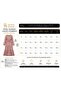 Moda Başak Premium Woven Fabric Straight-Cut Dress with Dominant Collar - 5