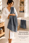 2-Piece Large Size Bath Towel 90X150 cm Siena 650 Gr - 2