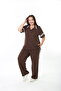 Xlmodam Women's Oysho Fabric Plus Size Top and Bottom Set - 7