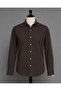 Men's Long Sleeve Plain Muslin Shirt
