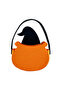 Pumpkin Felt Bag 14x6.5x17cm - 3