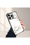 iPhone 14 Pro Max Compatible Transparent Back Four Corners Reinforced Impact Protection Silicone Case - 4