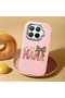 Pink Silicone Case Compatible with Mi 15t Pro with Shock-Absorbing Camera Protection - 2