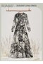 Women Elegant Chiffon Dress Ink Painting Texture Big Hemline Long Dresses Daily Commuting Slim Youth - 5