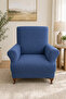 Jacquard Single Sofa Cover Armchair Seat Cover