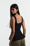 İnterlok peplum top - 4