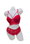 7510 Lace Bralet Padded Women's Underwear Set - 2