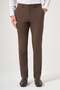 Brown Side Pocket Slim Fit Stretchy Chino Trousers 1003260154 - 2