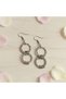 Modern Silver Color Geometric Hoop Earrings - 2