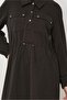 Shirt Collar Sweatshirt Tunic 46768 - 3