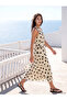 Quality Pieces from Çelebi Store Halter Roba Collar Polka Dot Layered Dress - 2