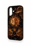 iPhone 16 Compatible Mystic Sun Pattern Silicone Case - 3