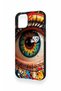 iPhone 13 Compatible Colorful Eye-Pop Pattern Silicone Case - 4