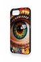 iPhone 16E Compatible Colorful Eye-Pop Pattern Silicone Case - 4