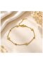 Gold Color Daisy Women's Anklet - 2