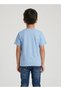 Boys Basketball Print Blue T-Shirt - 2